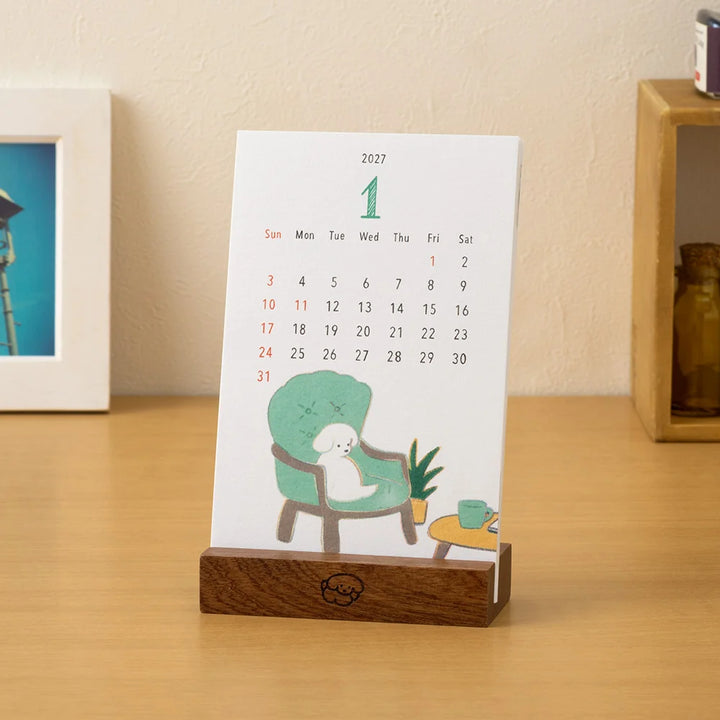 Calendario de Escritorio - Dogs