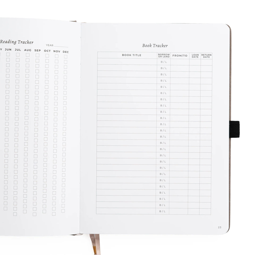 Reading Journal - Vintage Library
