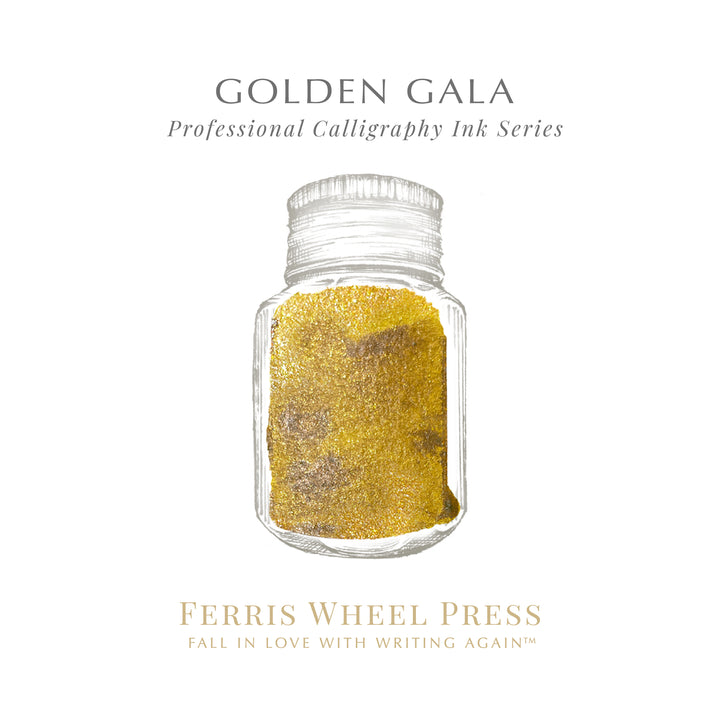 Golden Gala - Tinta Caligráfica 28 ml