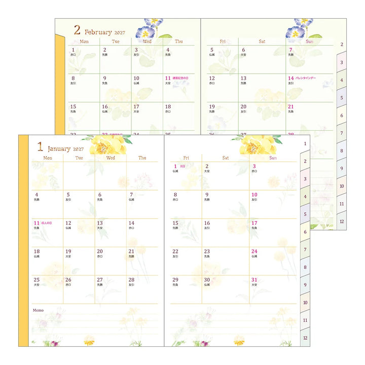 Agenda Semanal Pocket  B6 - Country Time  - 2027