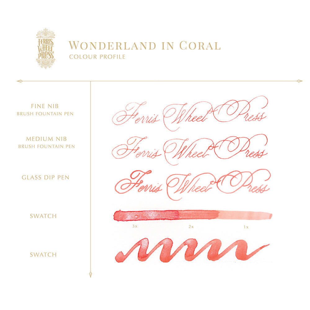 Tinta “Wonderland in Coral”- 38 ml