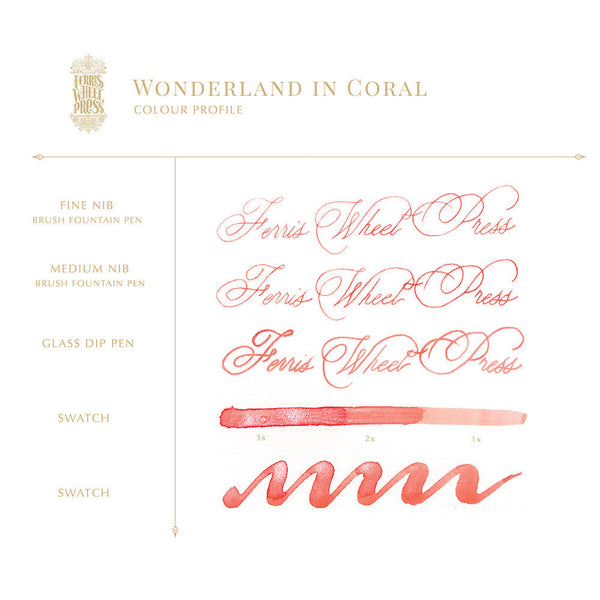 Tinta “Wonderland in Coral”- 38 ml