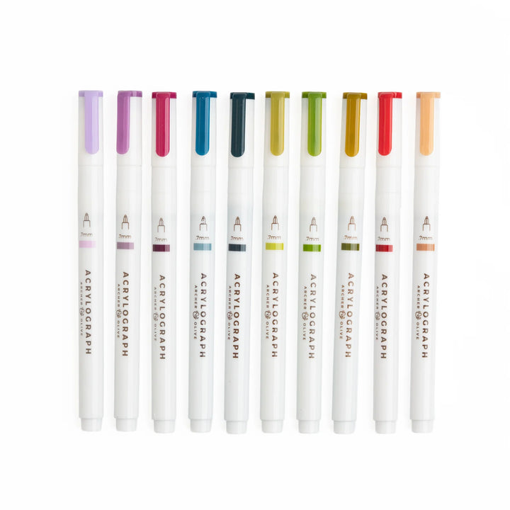 Enchanted Chapters - Acrylograph Pens