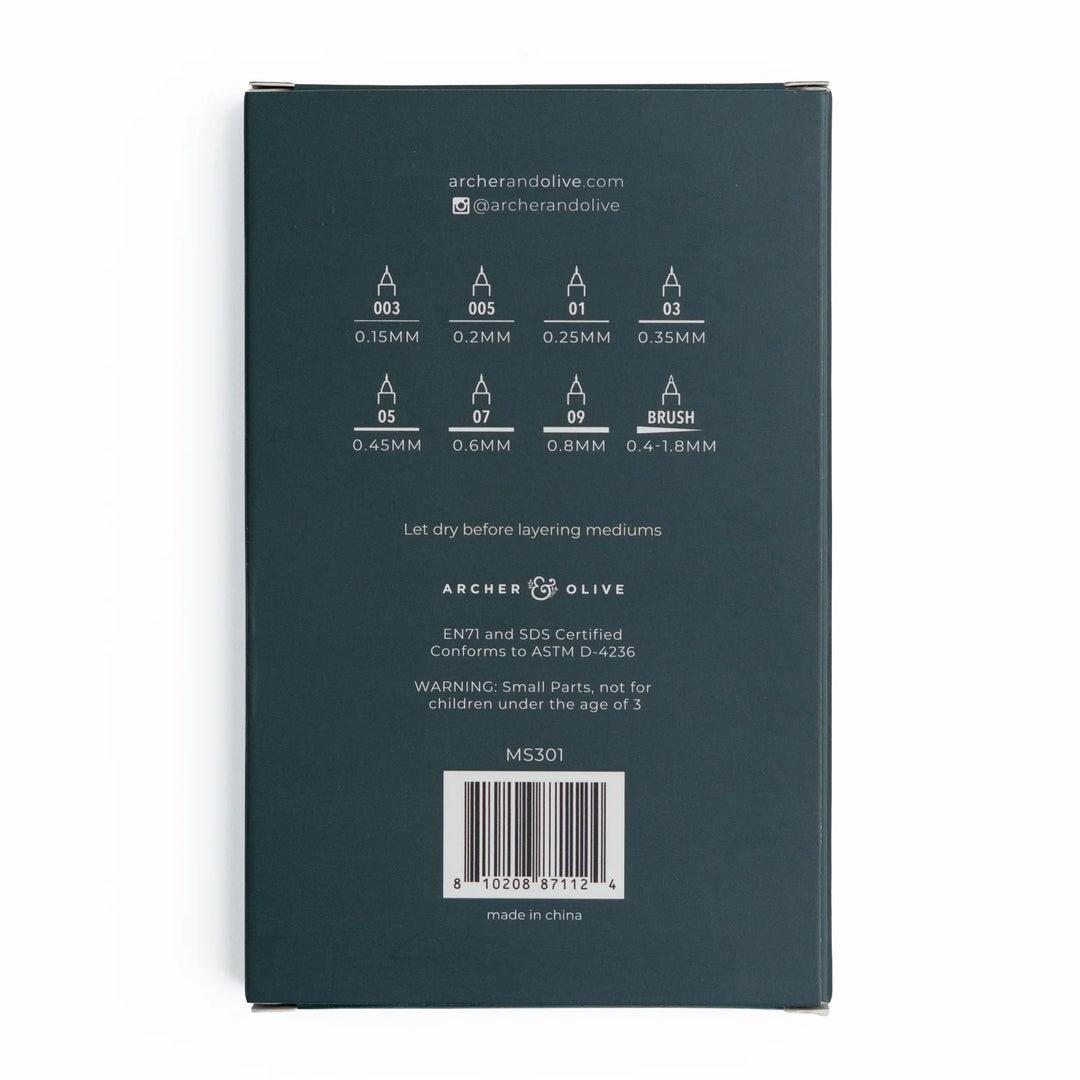 Monograph Pens - Set de 8