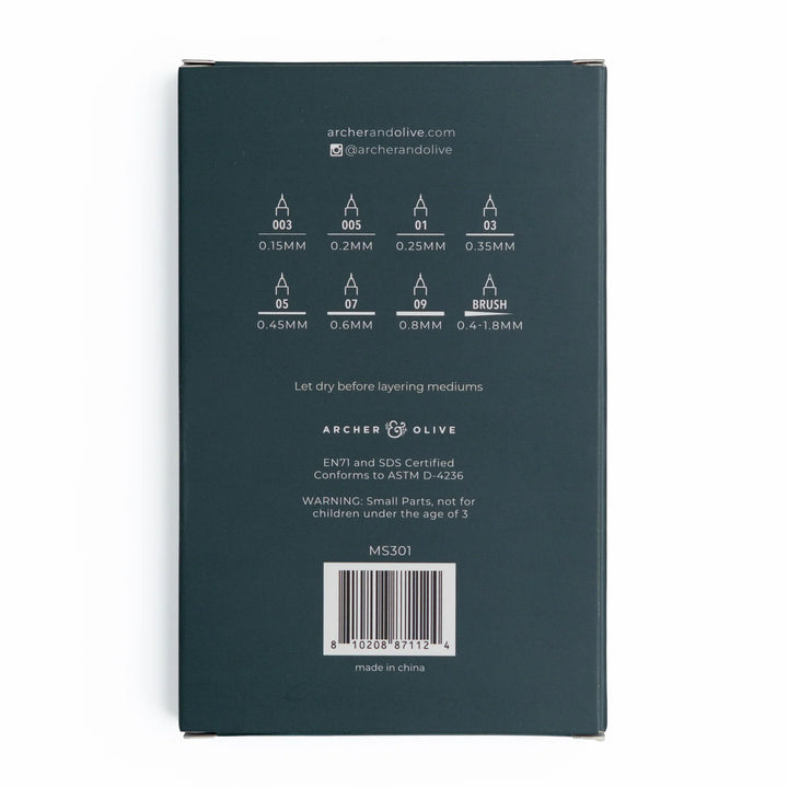 Monograph Pens - Set de 8