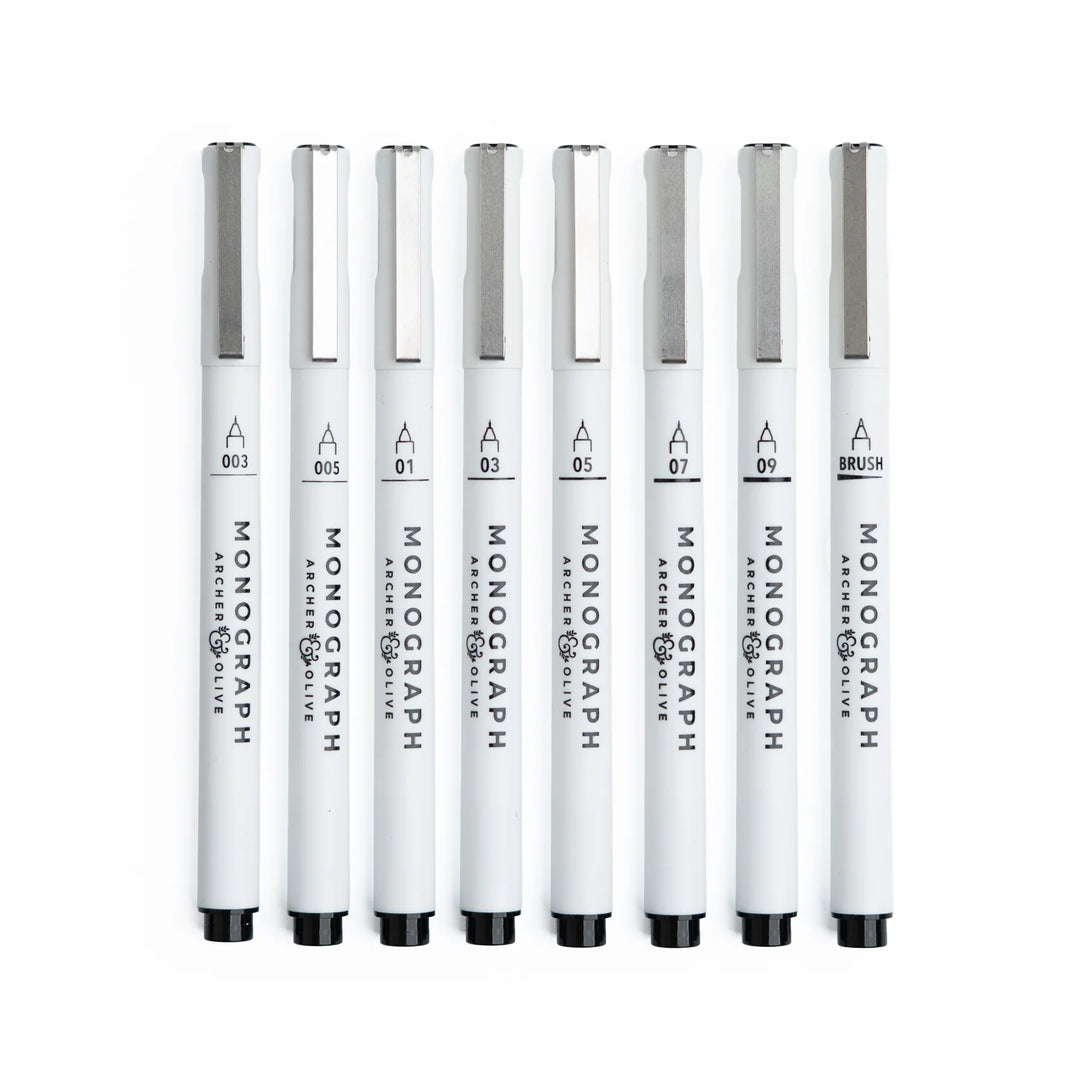 Monograph Pens - Set de 8