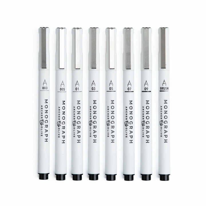 Monograph Pens - Set de 8