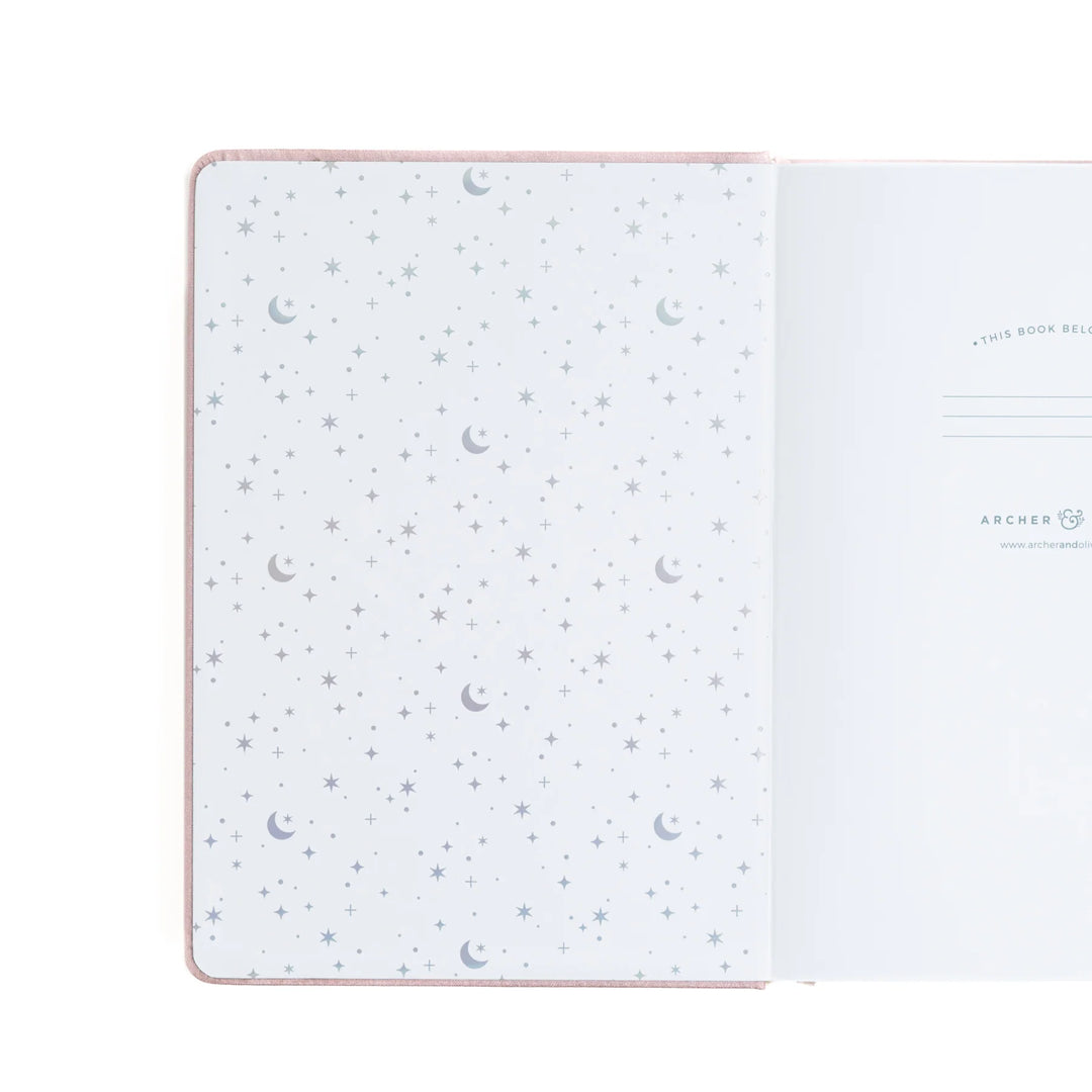 Wonderstruck in Shimmer - A5 Dot Grid Notebook