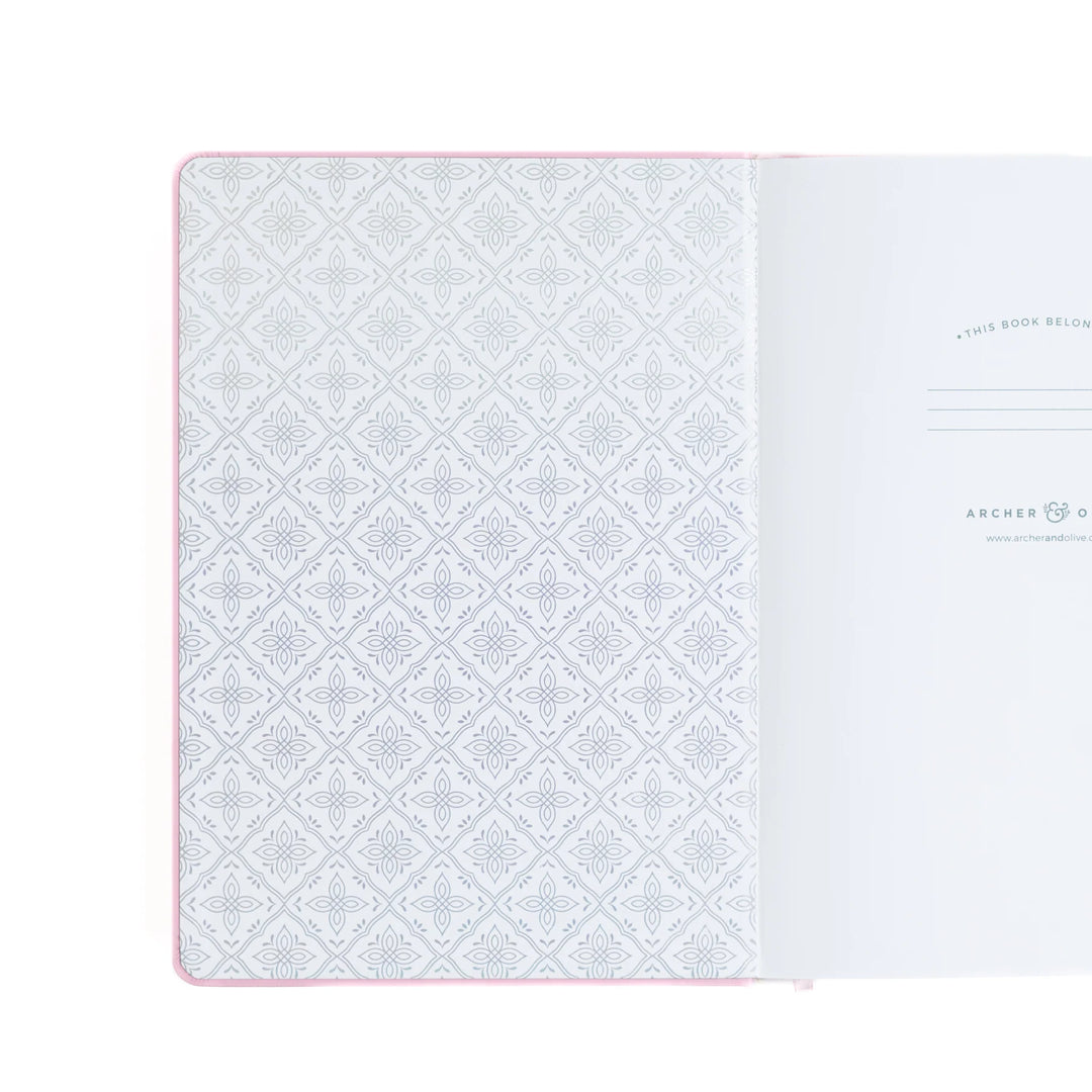 Storybook in Pink - A5 Dot Grid Notebook