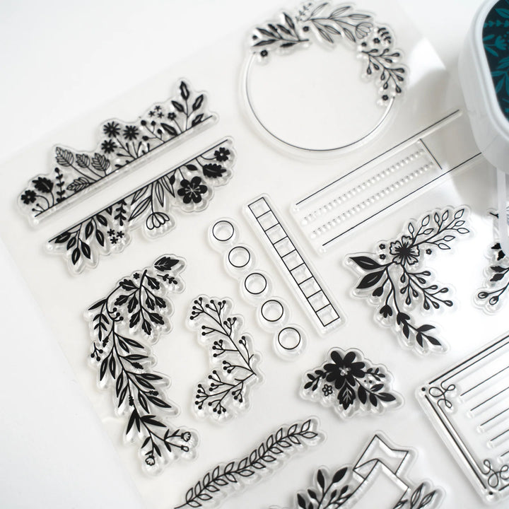 Floral Stamp Set