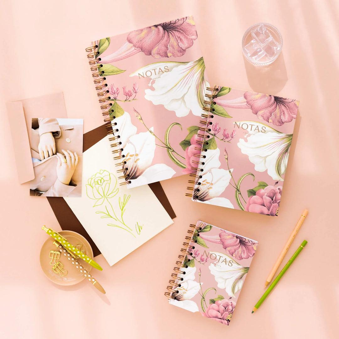 Cuaderno Mediano - Edén Pink