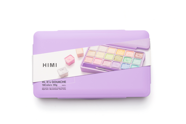 HIMI Gouache Pastel Set - 18 colores/30 gr