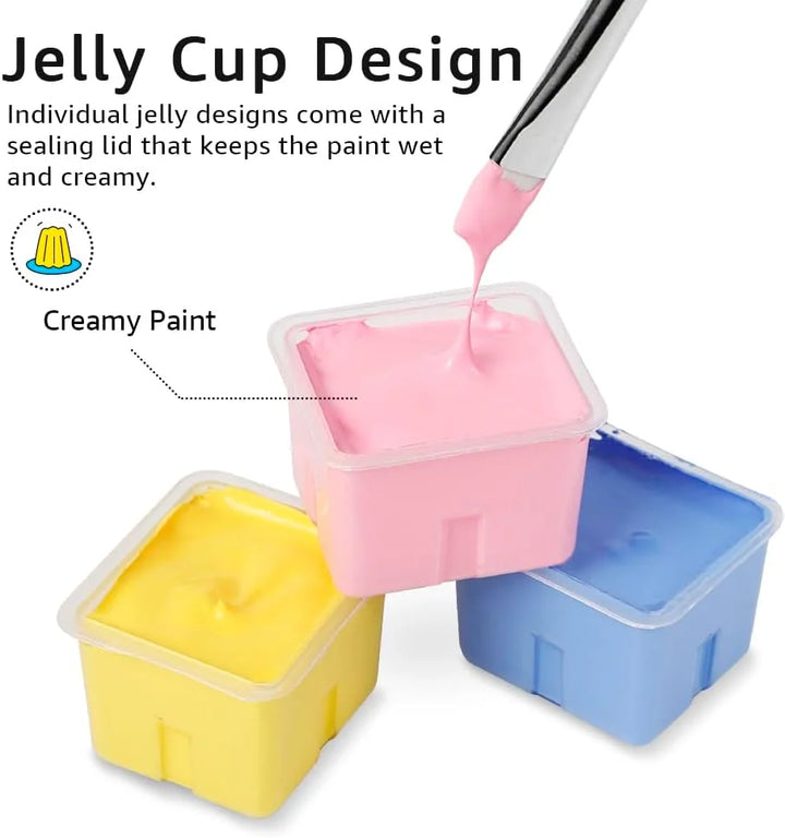 HIMI Gouache Pastel Set - 18 colores/30 gr