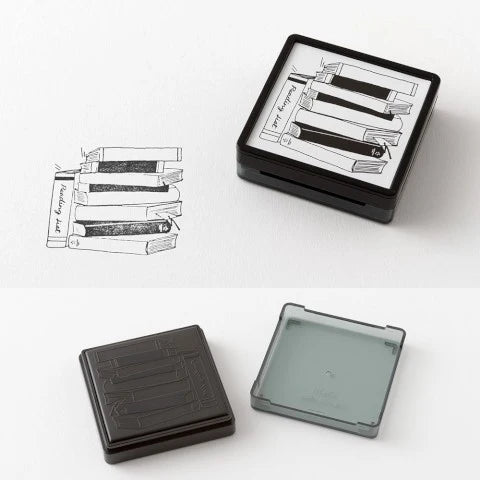 Paintable Stamp - Reading List