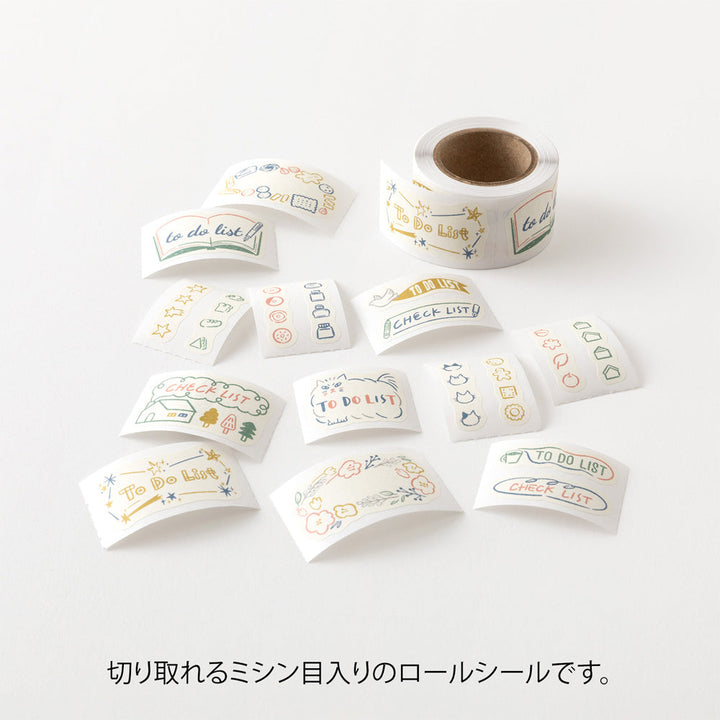 Yuru Log Sticker Roll - List
