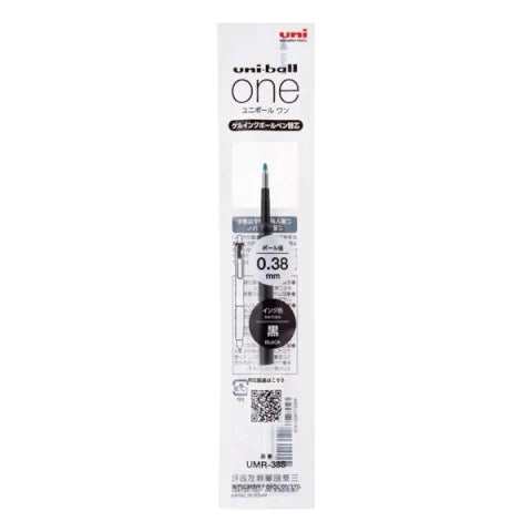 Refilk Uniball One P - 0.38 - Black
