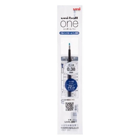 Refilk Uniball One P - 0.38 - Blue Black