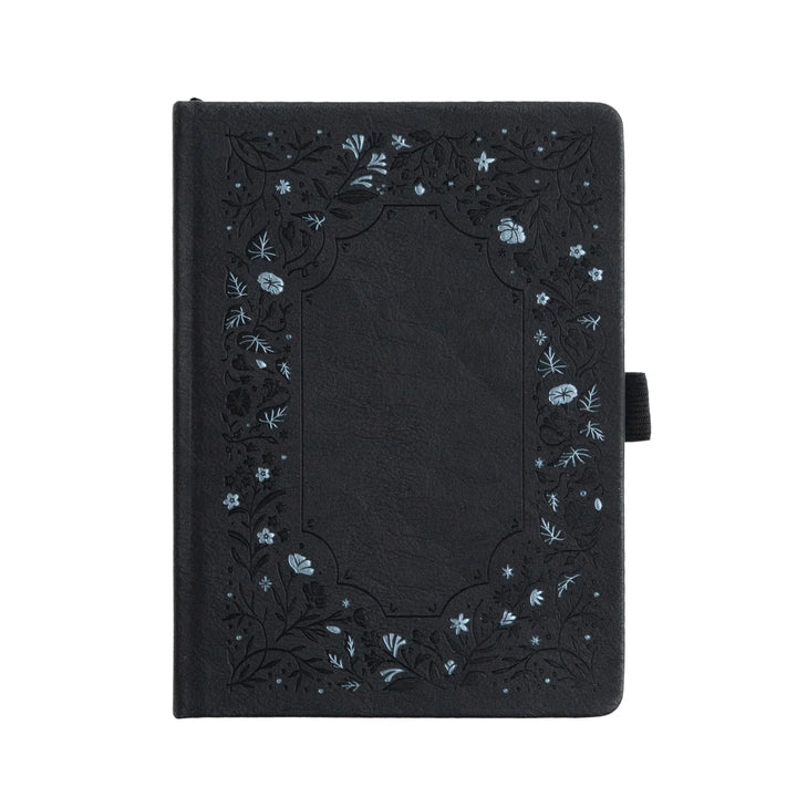 A5 Dot Grid Notebook - Midnight Floral