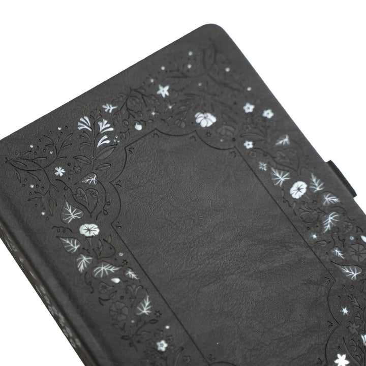 A5 Dot Grid Notebook - Midnight Floral