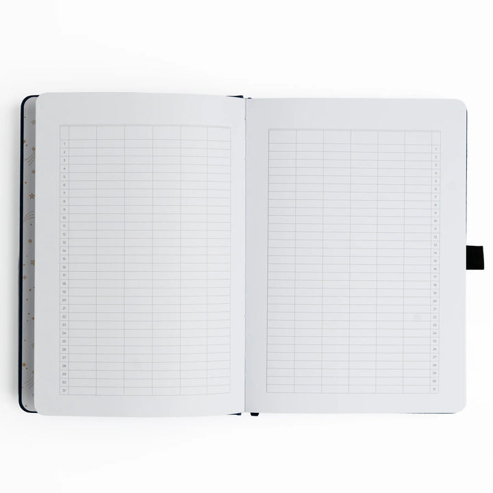 A5 Undated Planner - Majestic Skies