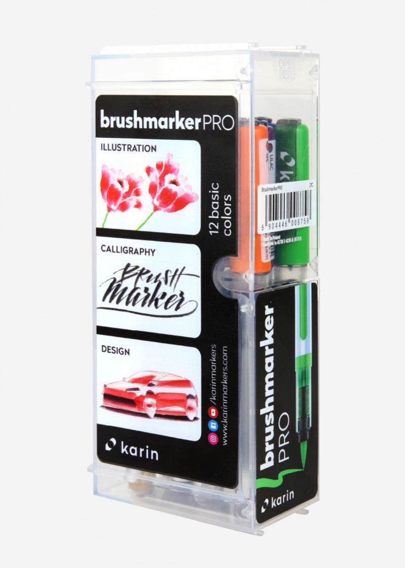 Karin Brushmarker PRO - Set 12 Básicos