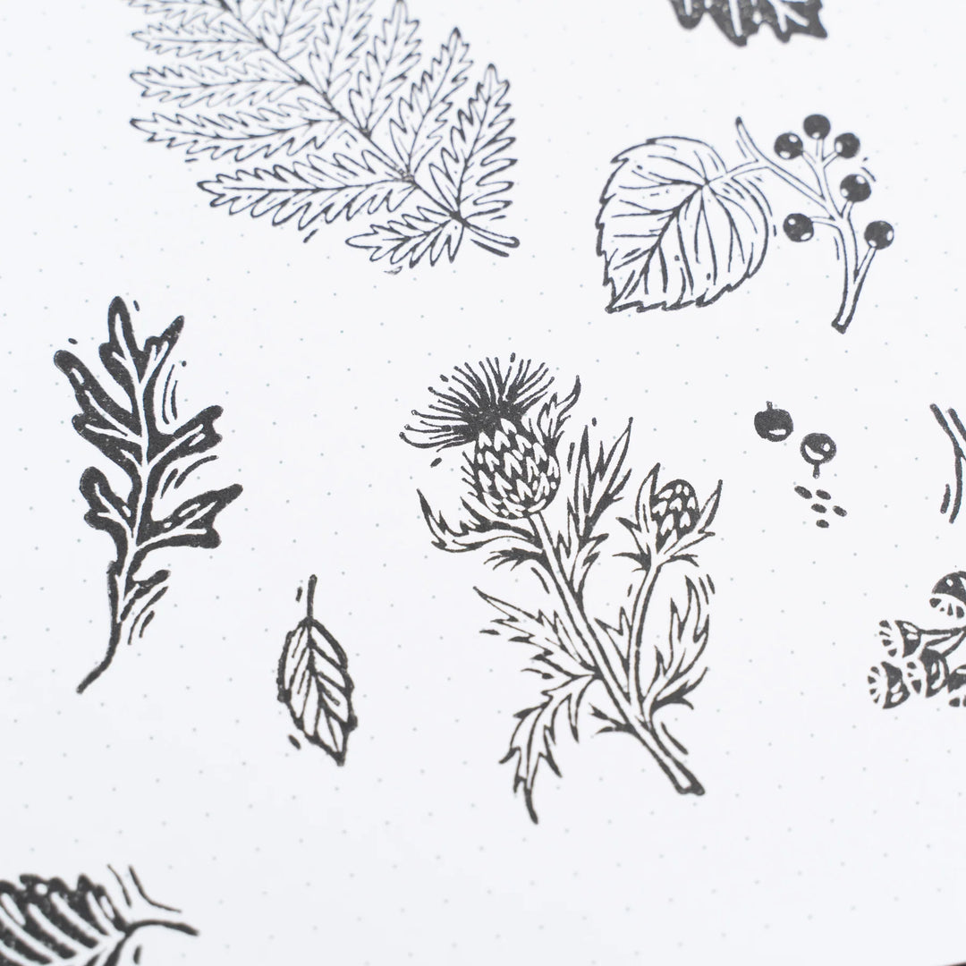 Forest Foliage - Sellos Acrílicos