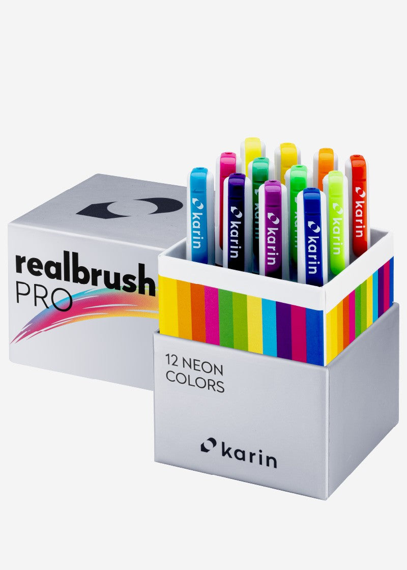 Karin Realbrush Pro Neón - Set de 12 colores