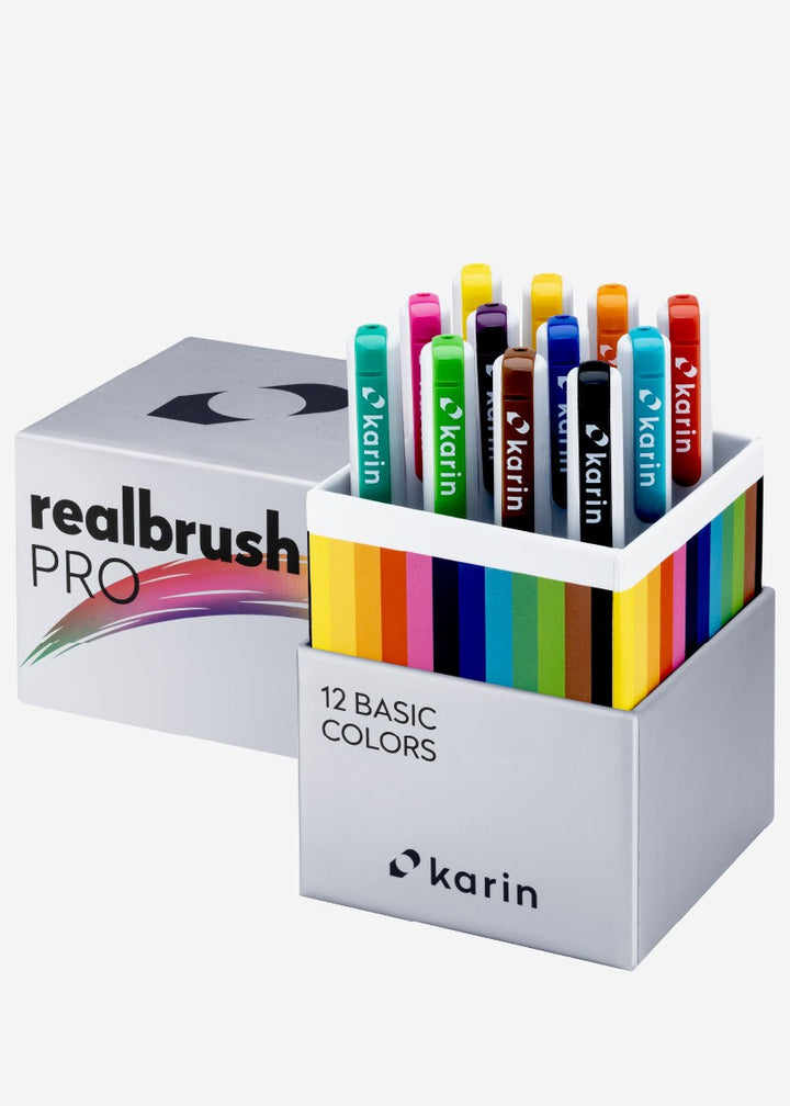 Karin Realbrush Pro Basic - Set de 12 colores