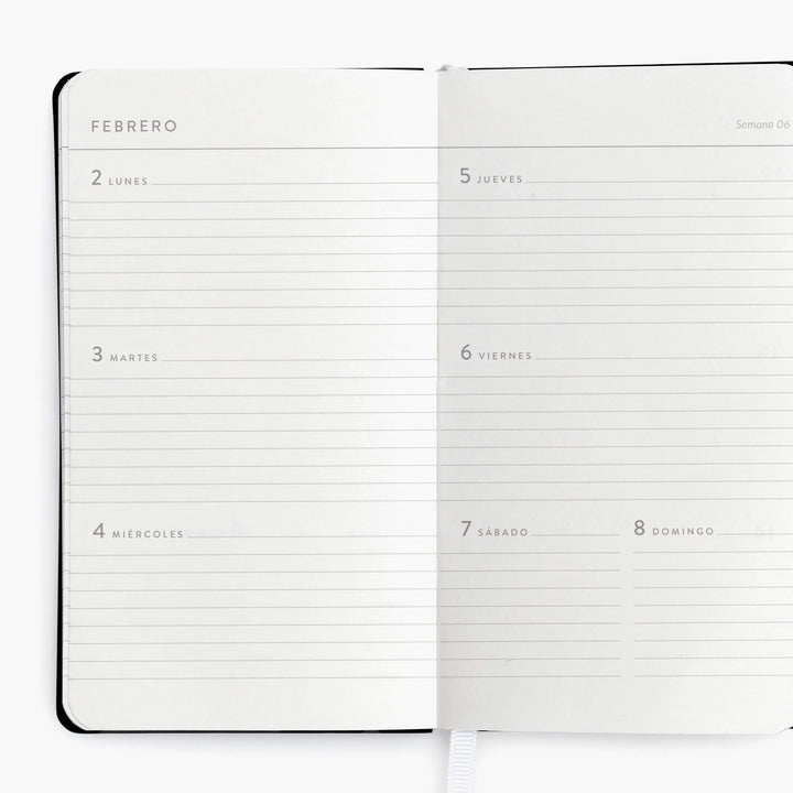 Agenda Semanal 2026 - Mini - Mint