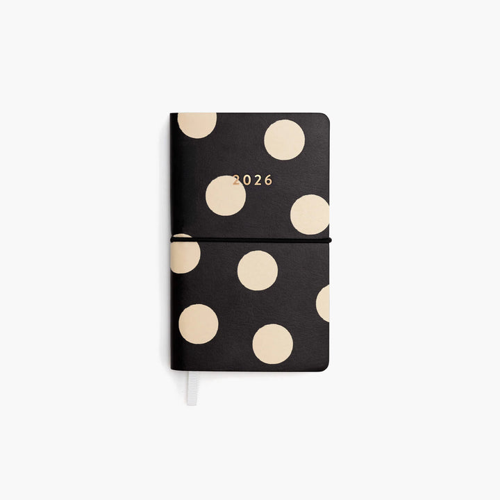 Agenda Semanal 2026 - Mini - Black