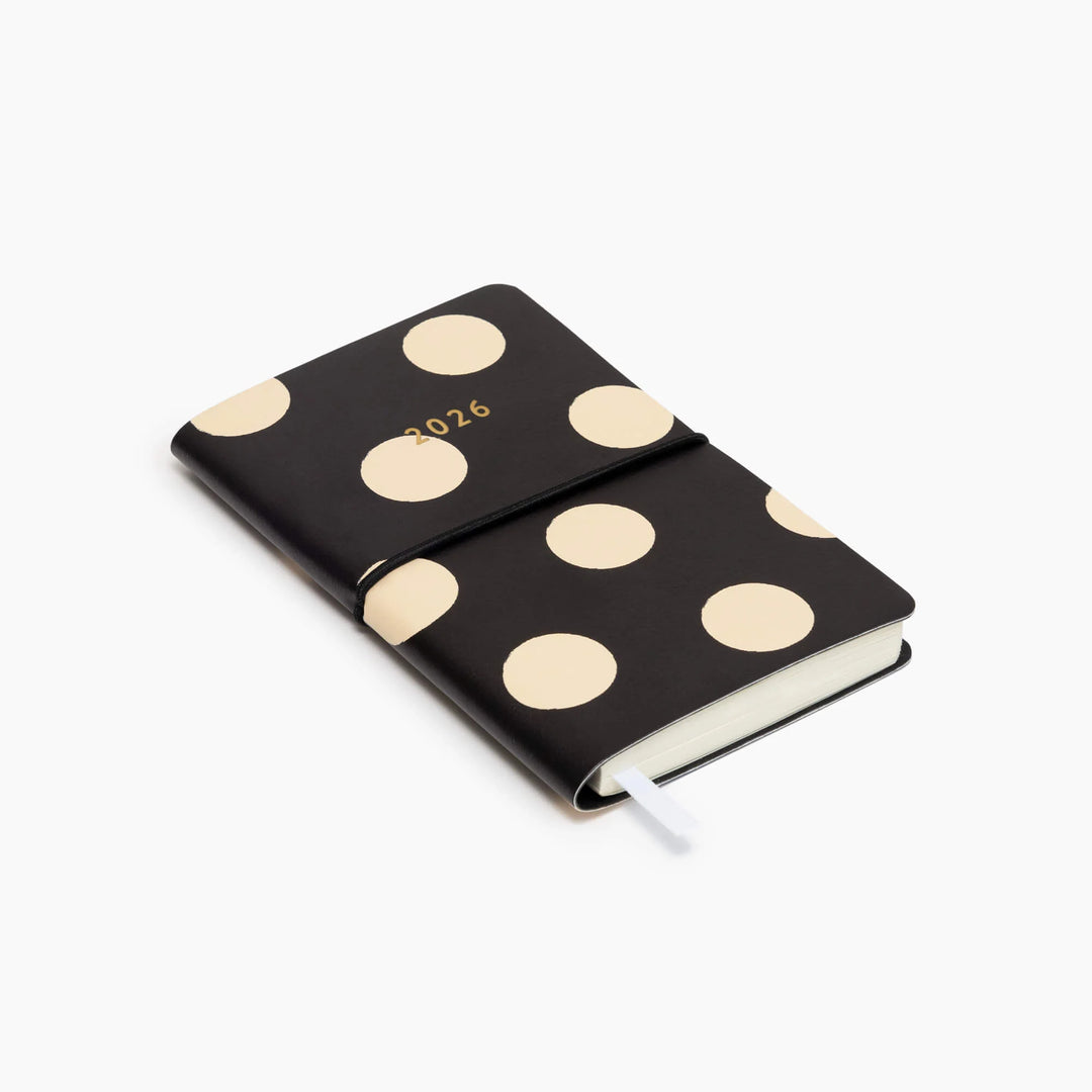 Agenda Semanal 2026 - Mini - Black