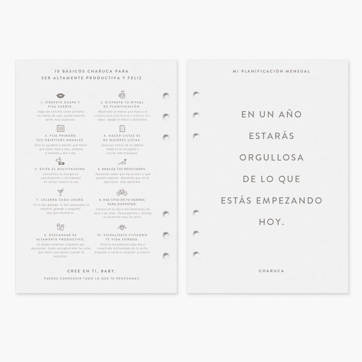 Recambio Agenda A5 - Diario - 2026