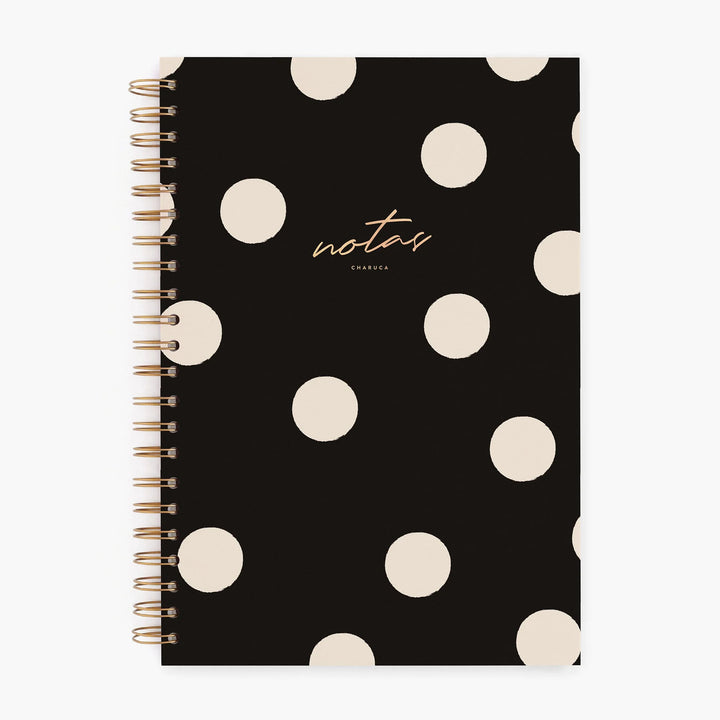 Cuaderno Grande - Black - Puntos