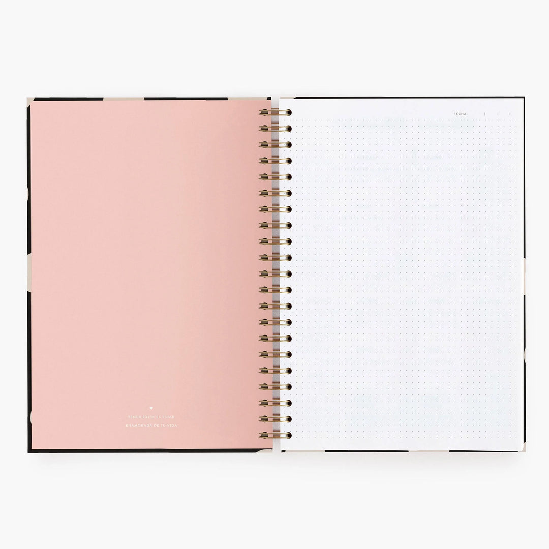 Cuaderno Grande - Black - Puntos