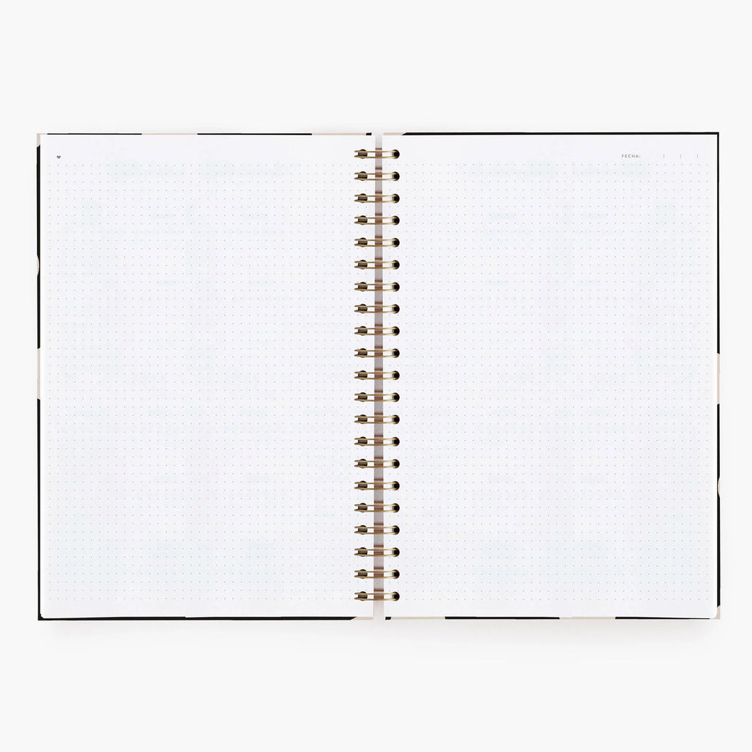 Cuaderno Grande - Black - Puntos