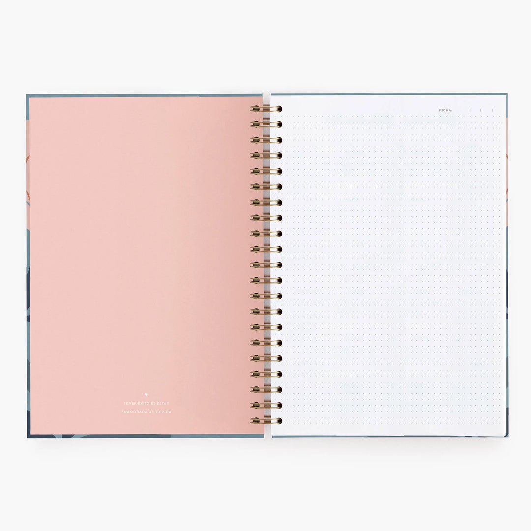 Cuaderno Grande - Cherry - Puntos