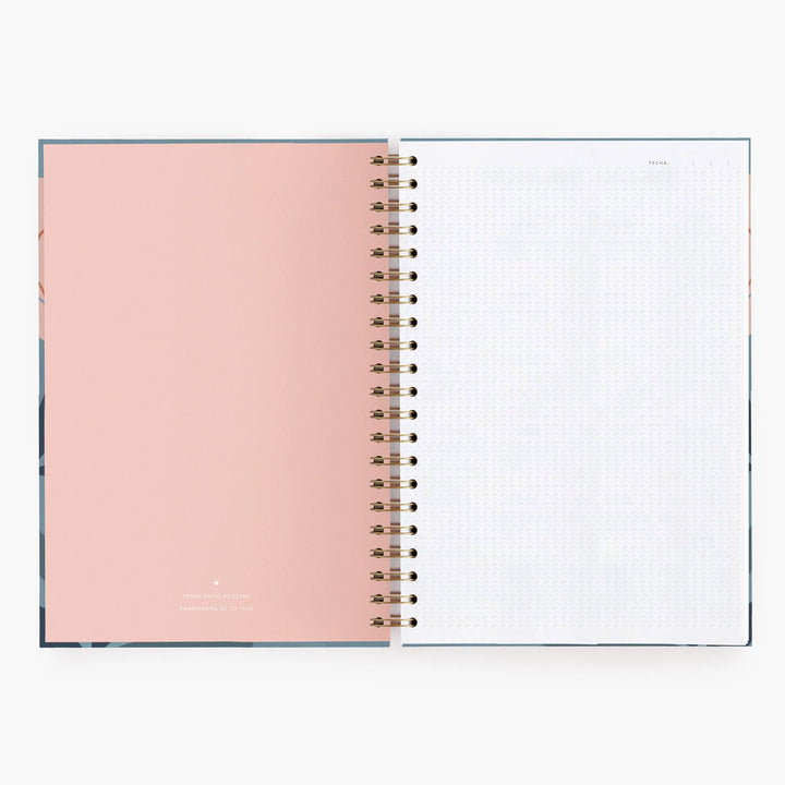 Cuaderno Grande - Cherry - Puntos