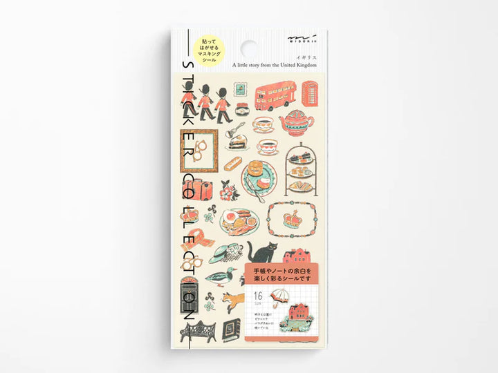 Stickers - British Motifs