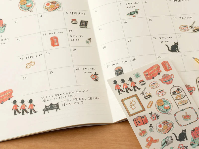 Stickers - British Motifs