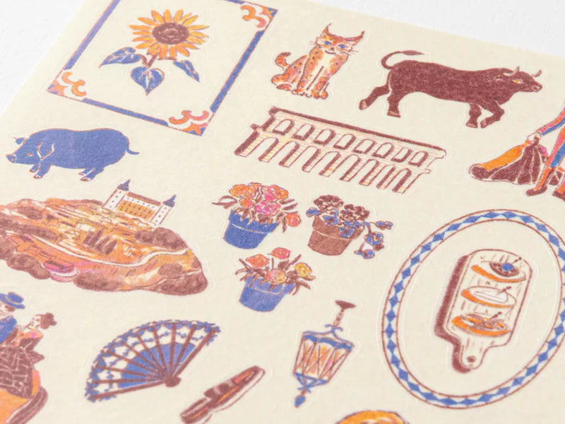 Stickers - Spanish Motifs