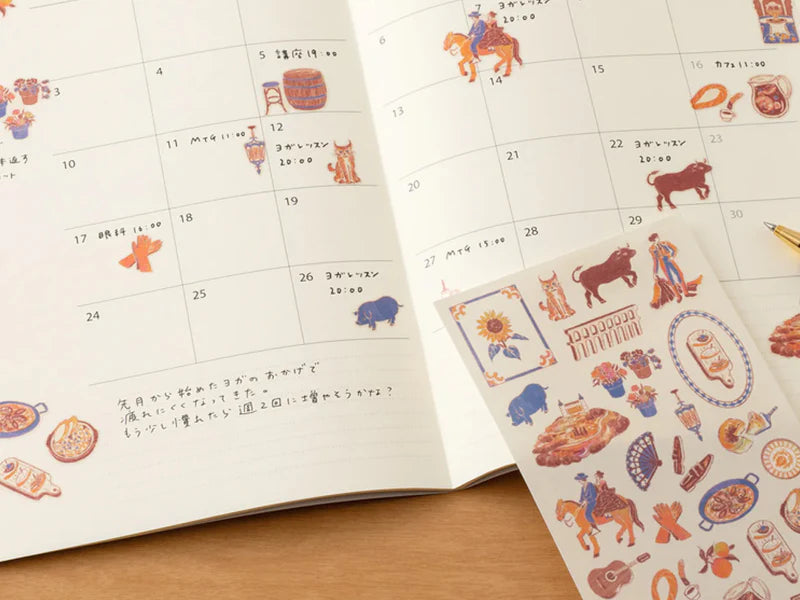 Stickers - Spanish Motifs