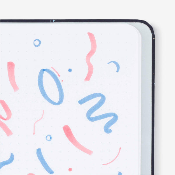 "Perpetual Sprig" Dot Grid Notebook