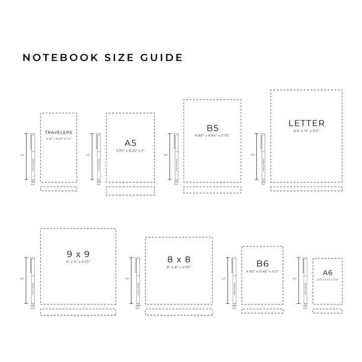 Vernal Sunset Travelers -  Dot Grid Notebook