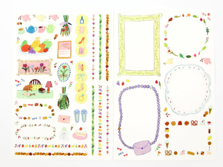 Stickers - Yuru Log - My life 2 sheets