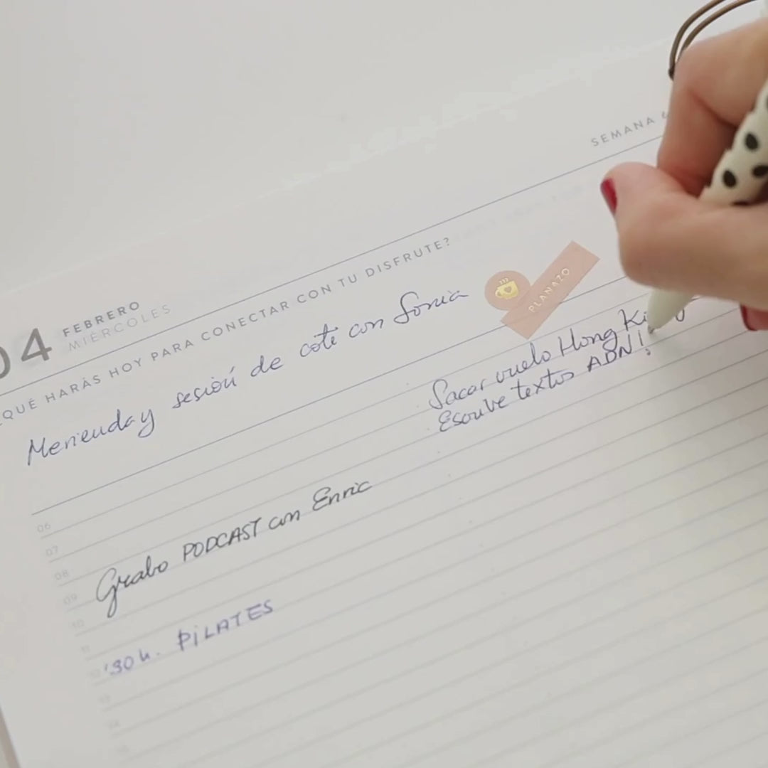 Agenda Diaria 2026 - Minimal - Grande