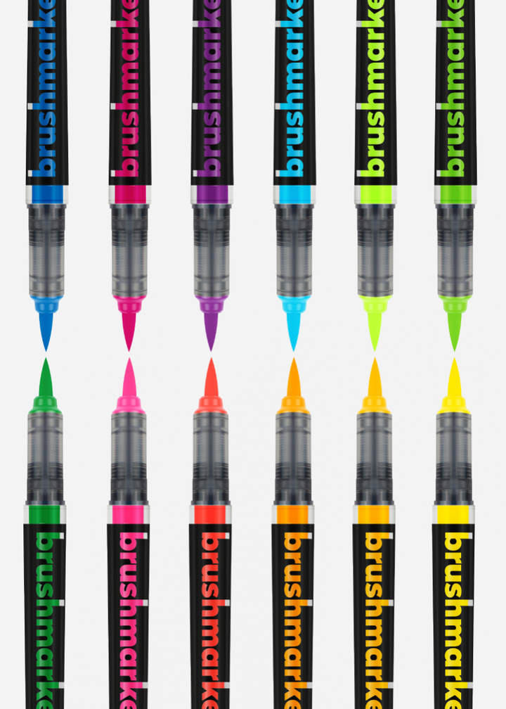 Karin Brushmarker PRO - Set 12 Neón