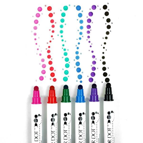 Zig Clean Color Dot Set 6 colores nuevos