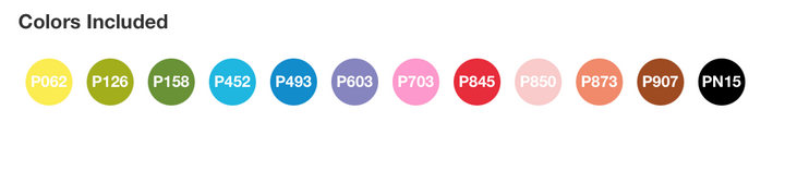 ABT PRO - Manga Colors - 12 pack