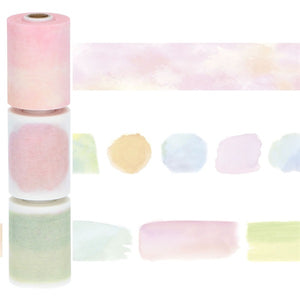 Washi Tape "Monthly, Tittle, Water Paint"
