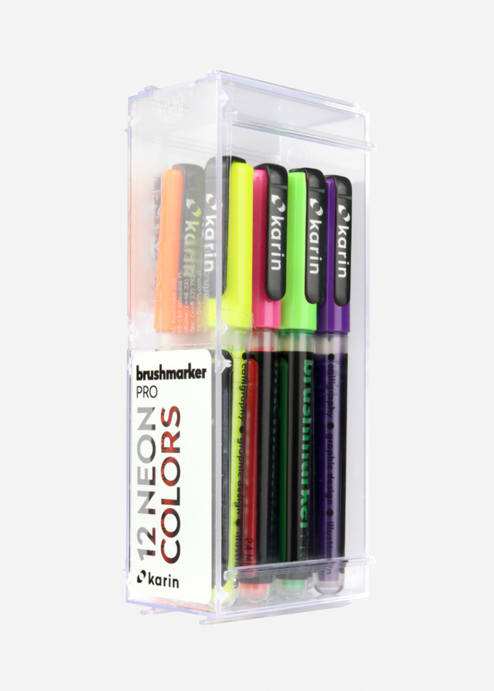 Karin Brushmarker PRO - Set 12 Neón